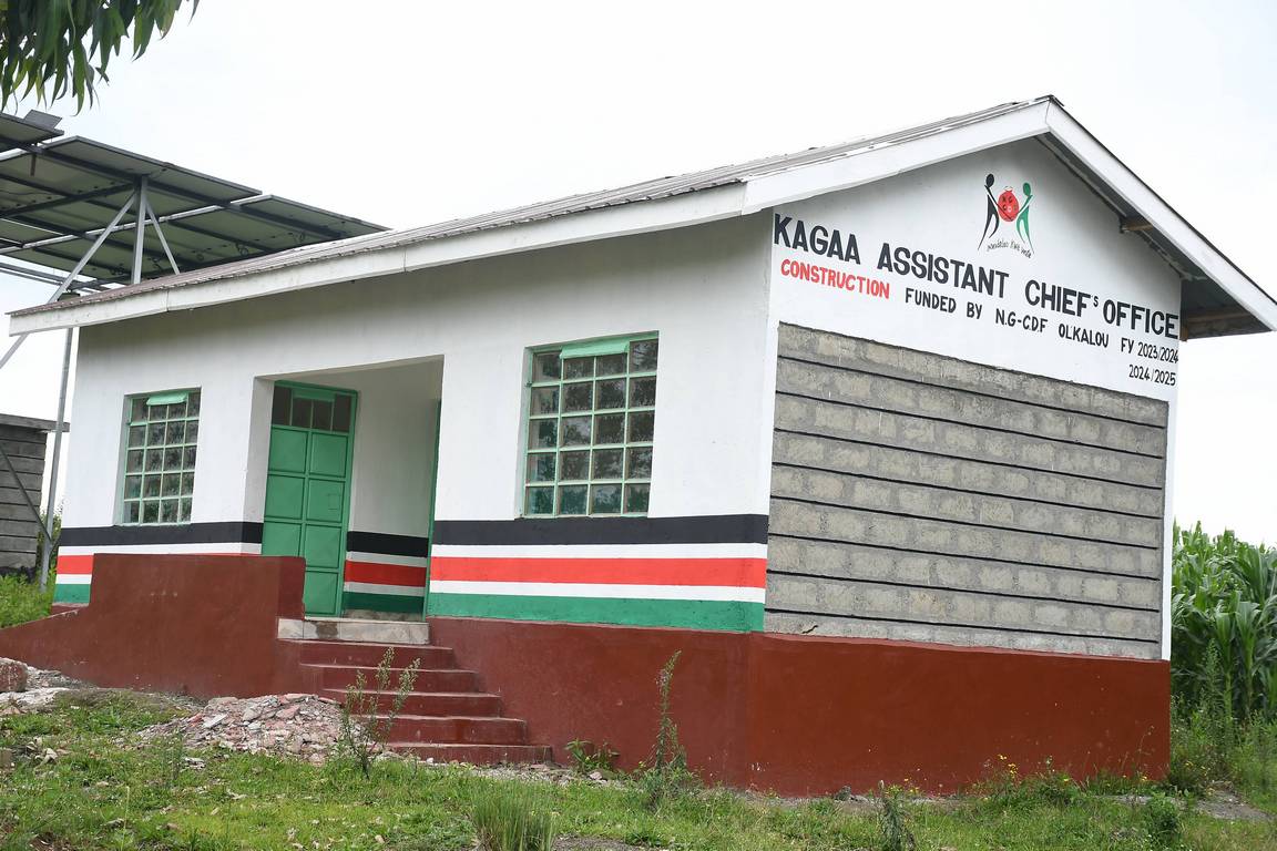 KAGAA ASSISTANT CHIEF’S OFFICE OL-KALOU CONSTITUENCY